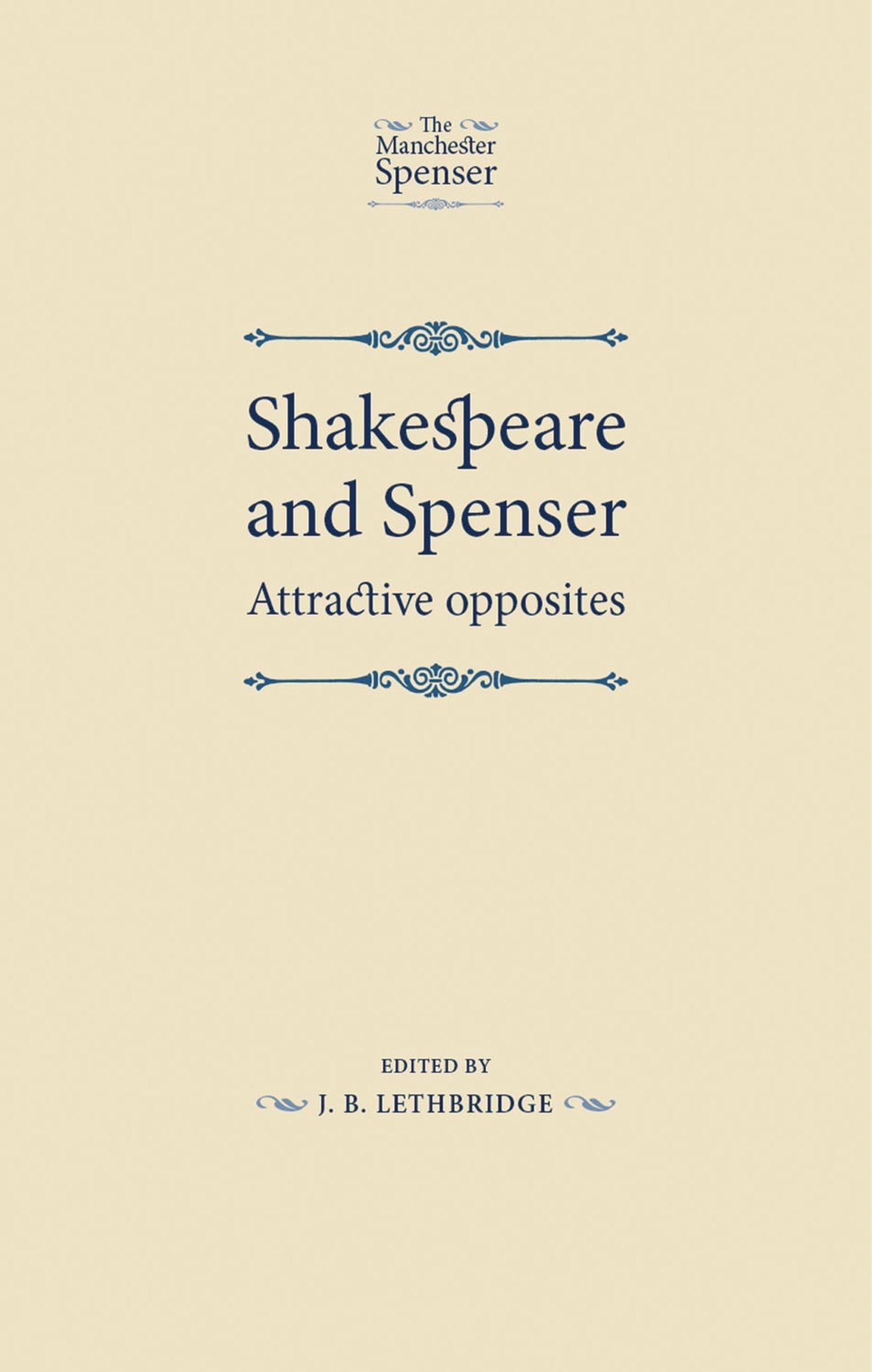 Cover image for Shakespeare and Spenser ISBN 9780719079627