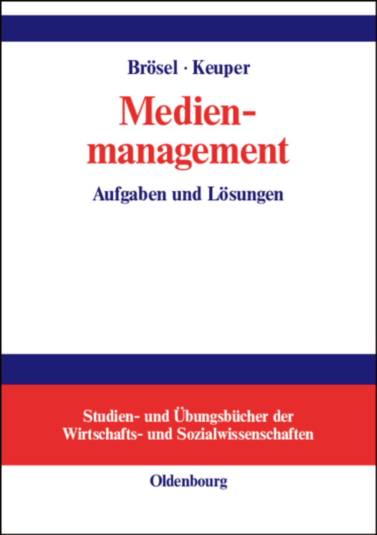 Cover image for Medienmanagement ISBN 9783486274394