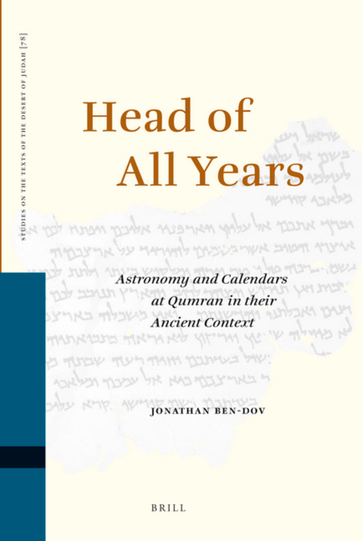 Cover image for Head of All Years ISBN 9789004170889