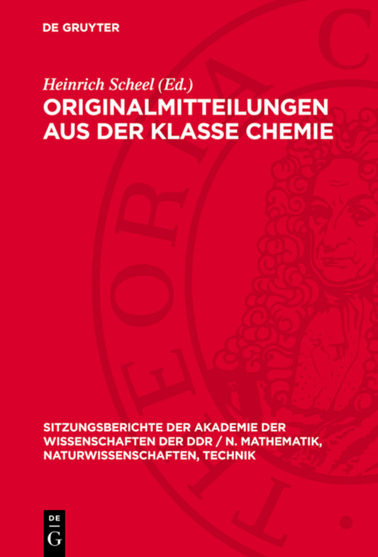 Originalmitteilungen aus der Klasse Chemie