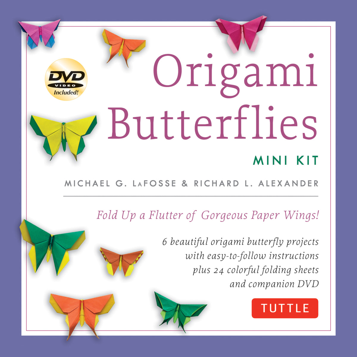 Cover image for Origami Butterflies Mini Kit ISBN 9784805312780