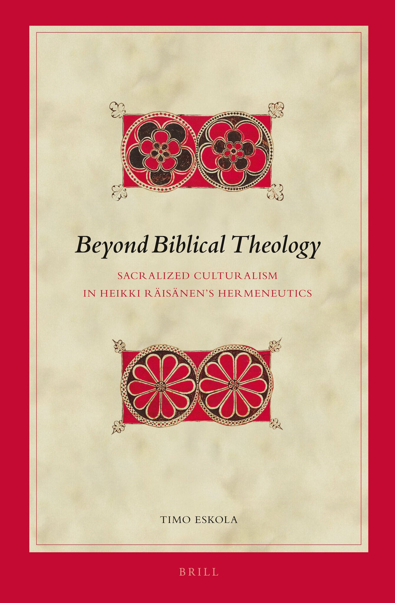 Cover image for Beyond Biblical Theology ISBN 9789004256927