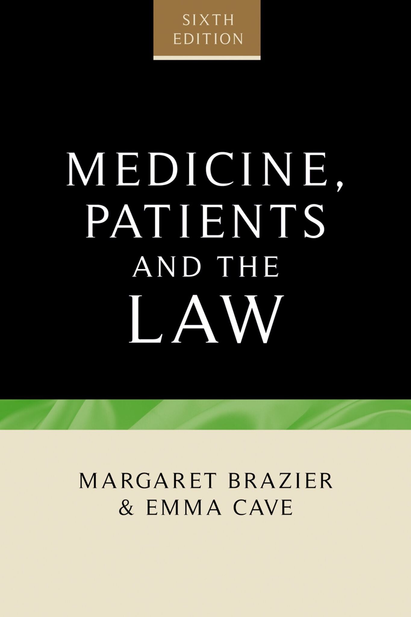 Cover image for Medicine, patients and the law ISBN 9781784991364