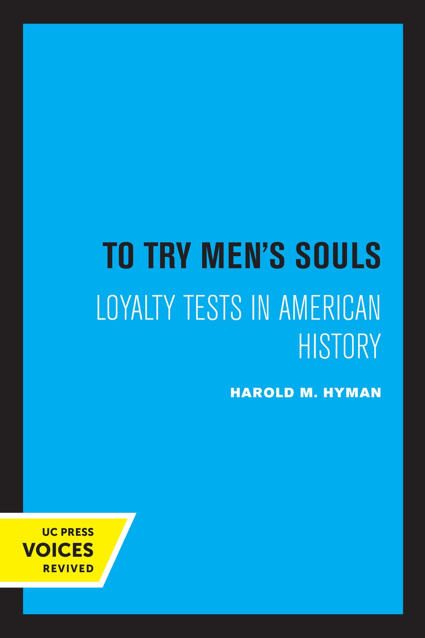 Cover image for To Try Men's Souls ISBN 9780520345669