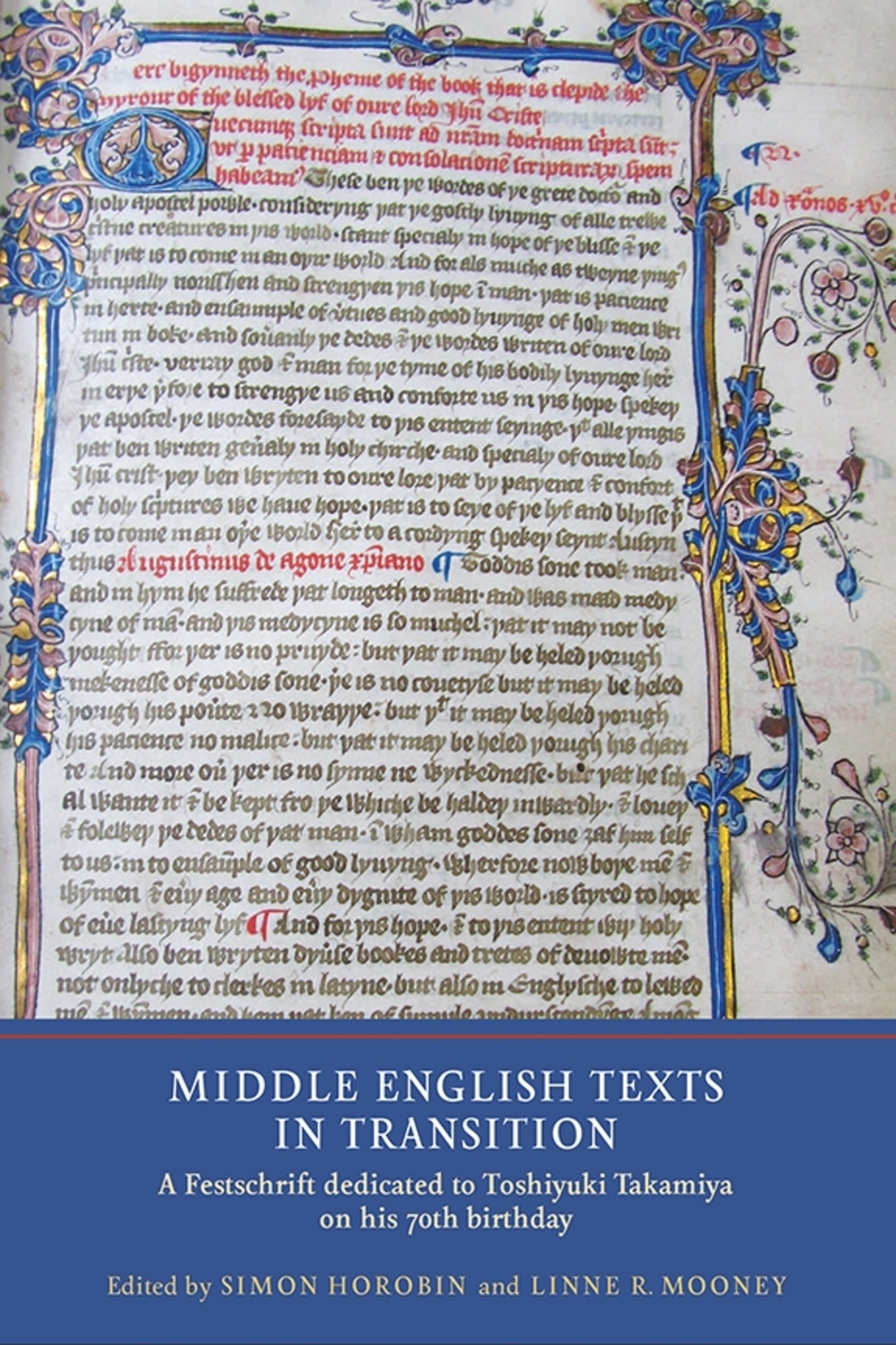 Cover image for Middle English Texts in Transition ISBN 9781903153536