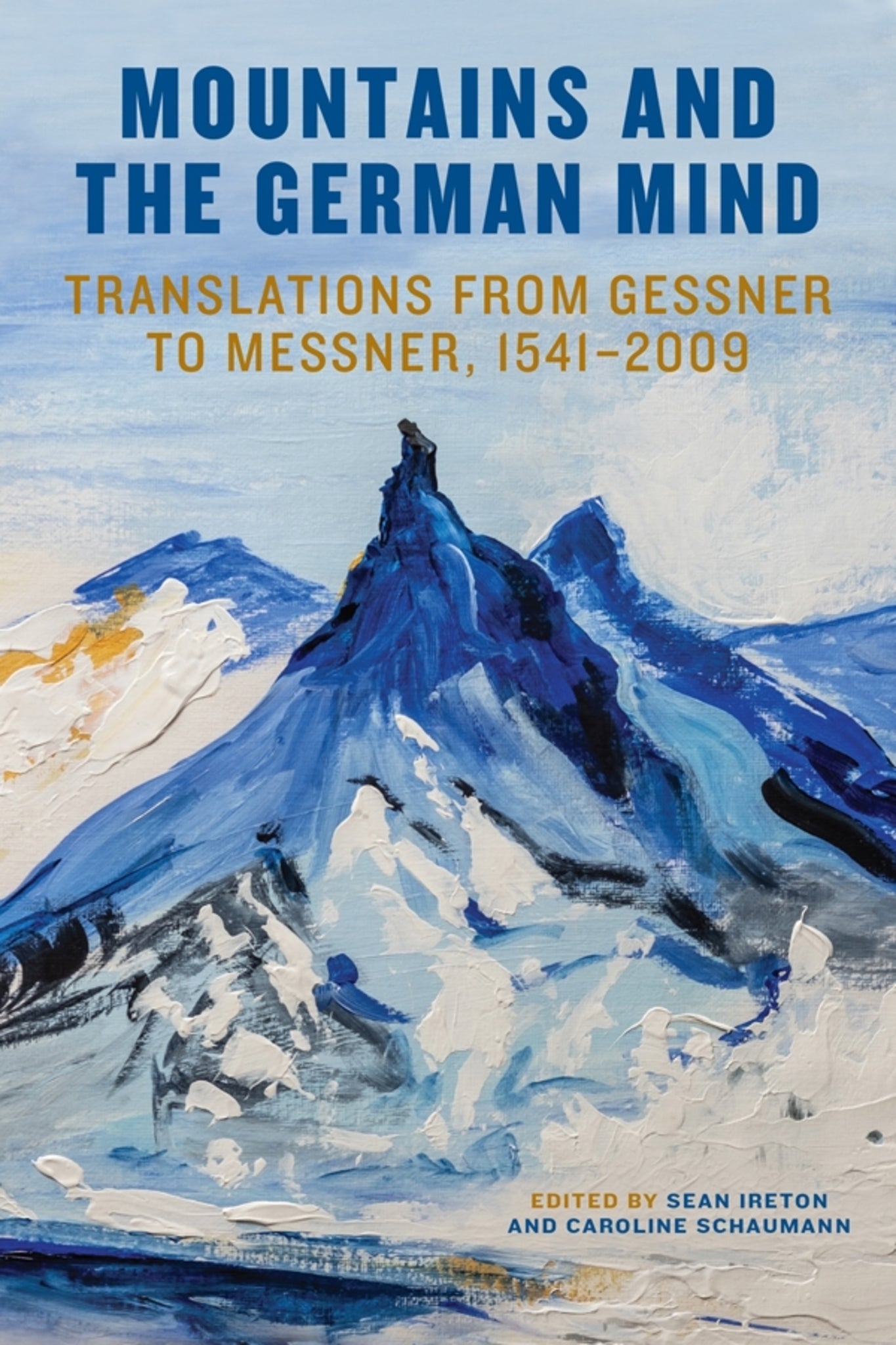 Cover image for Mountains and the German Mind: ISBN 9781640144064