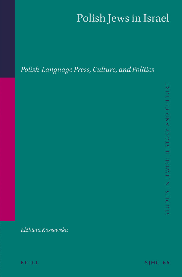 Cover image for Polish Jews in Israel ISBN 9789004450134