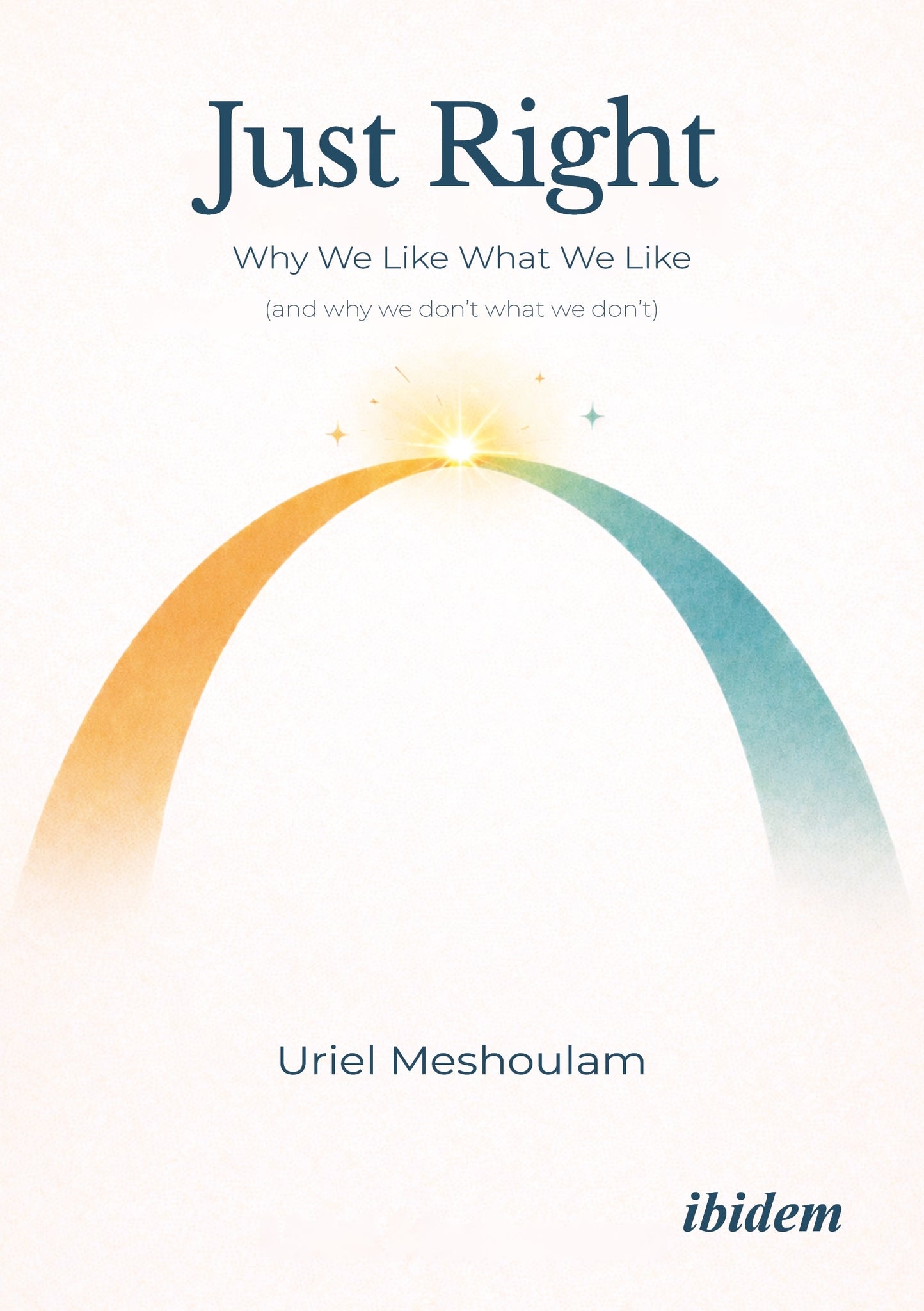 Cover image for Just Right ISBN 9783838221182