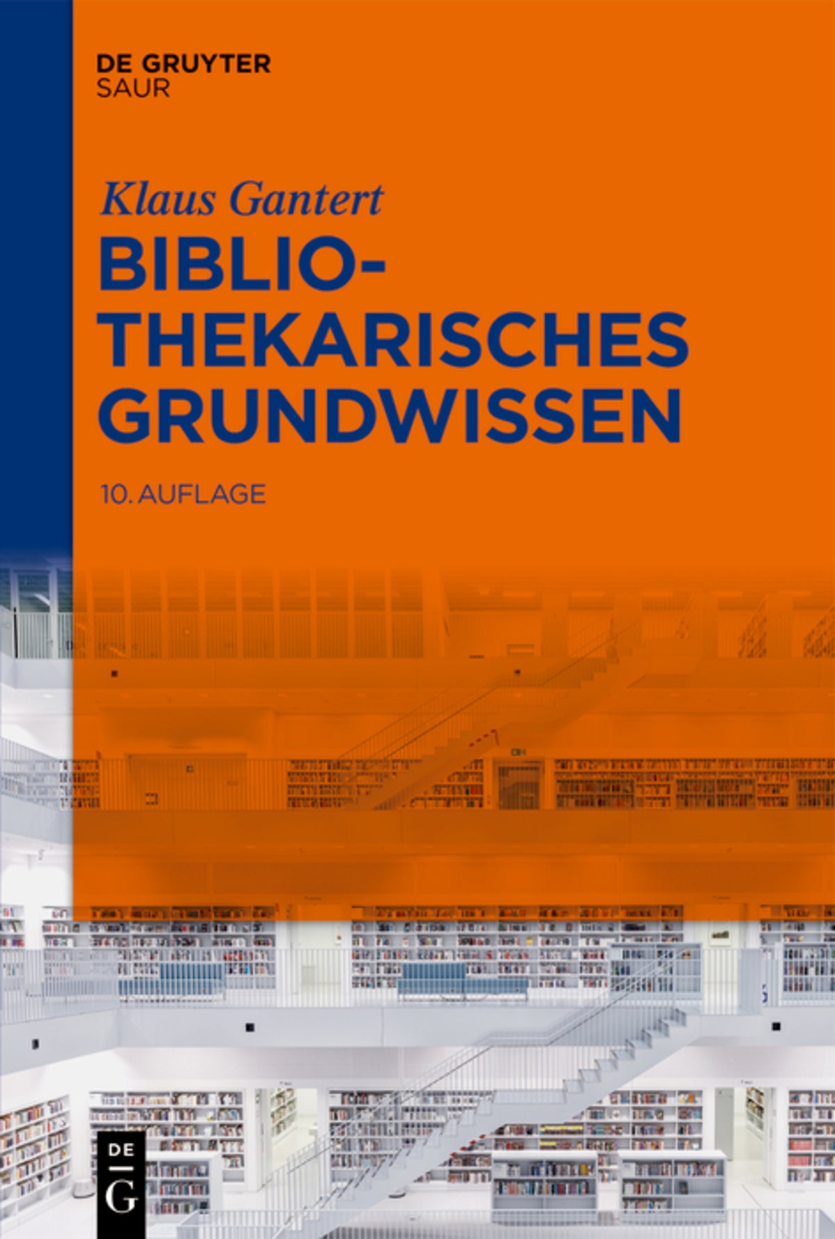 Cover image for Bibliothekarisches Grundwissen ISBN 9783111175072