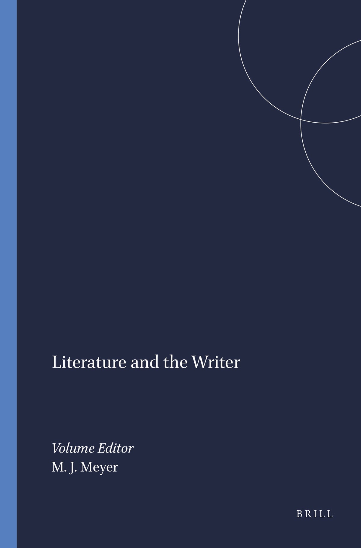 Cover image for Literature and the Writer ISBN 9789042016538