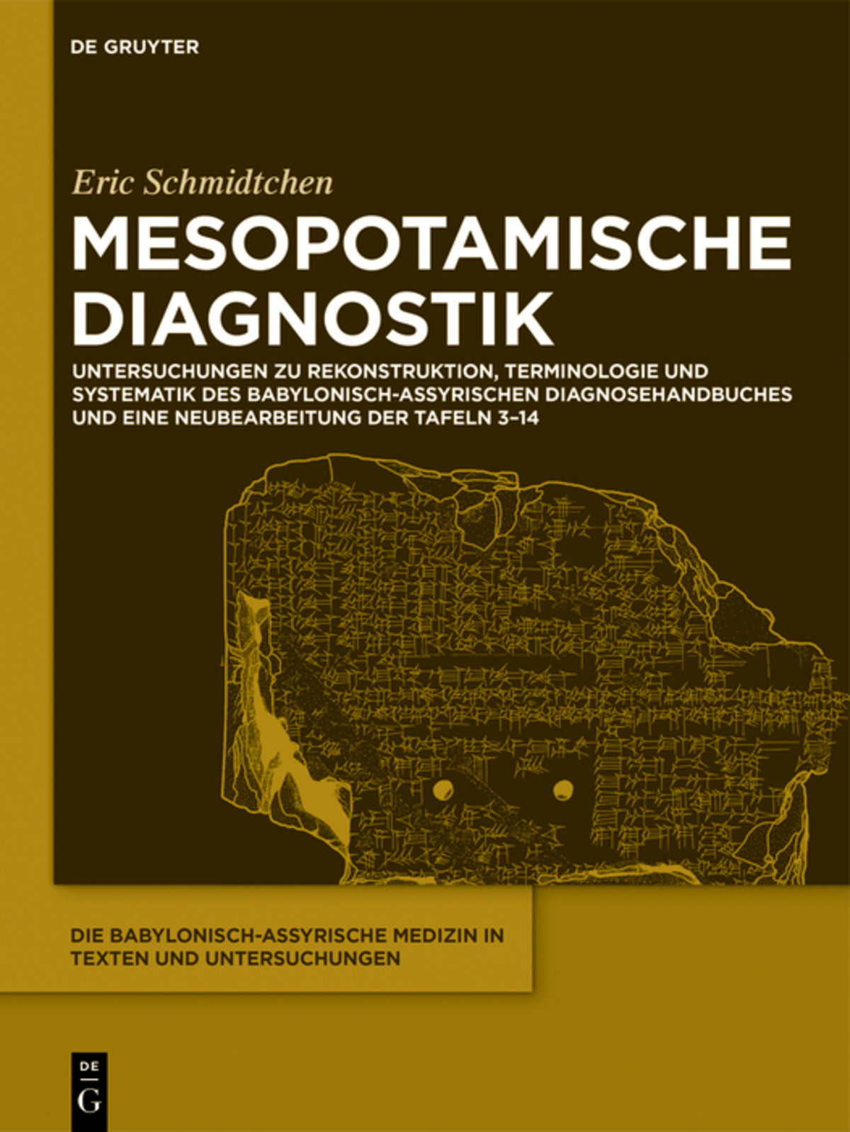 Cover image for Mesopotamische Diagnostik ISBN 9783110715231