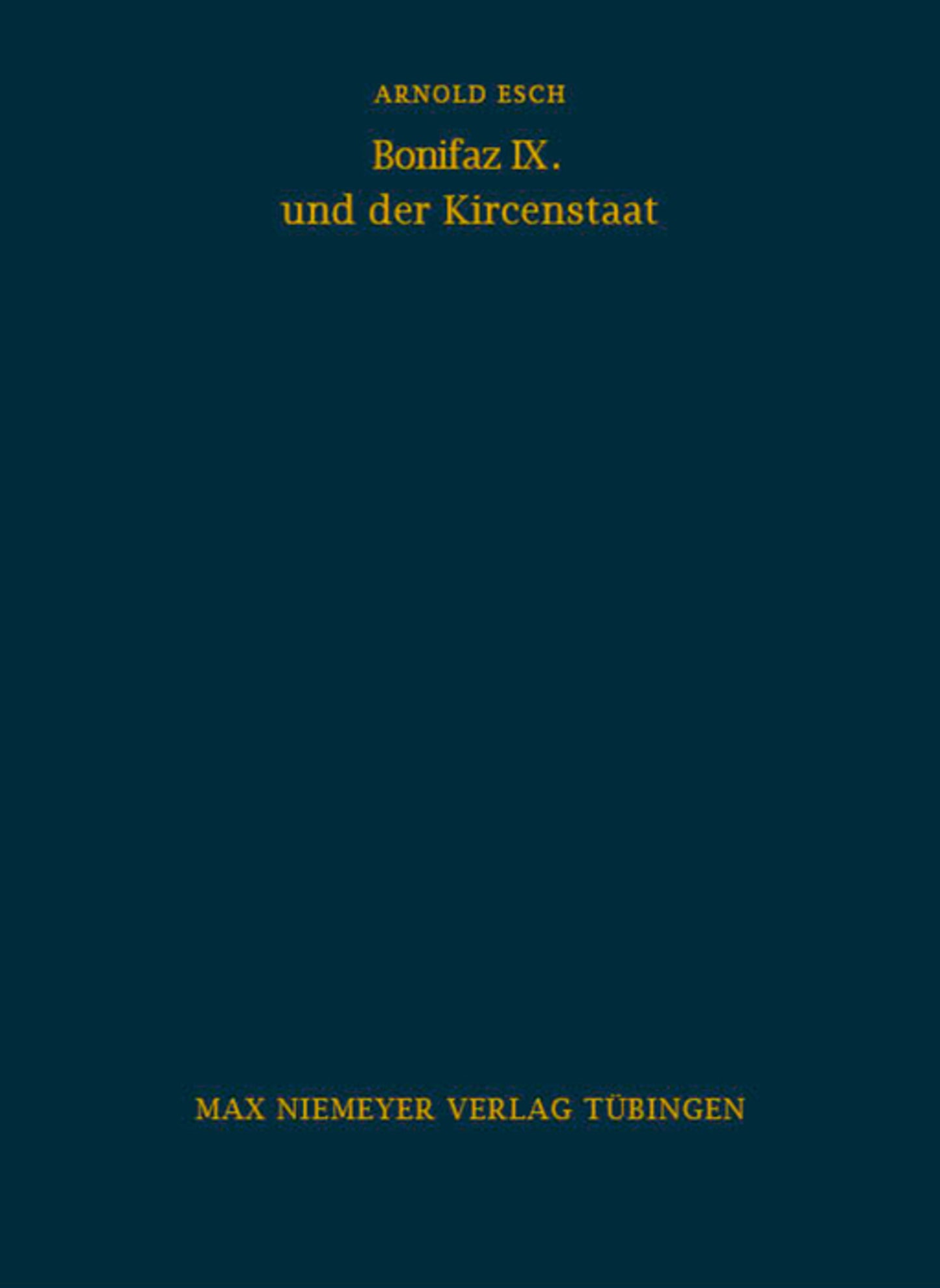 Bonifaz IX. und der Kirchenstaat