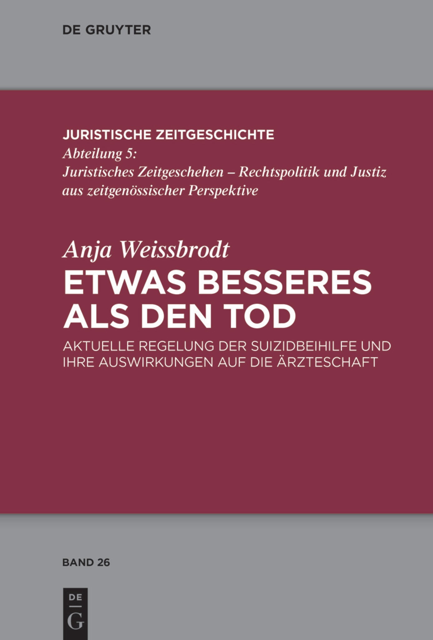 Etwas Besseres als den Tod