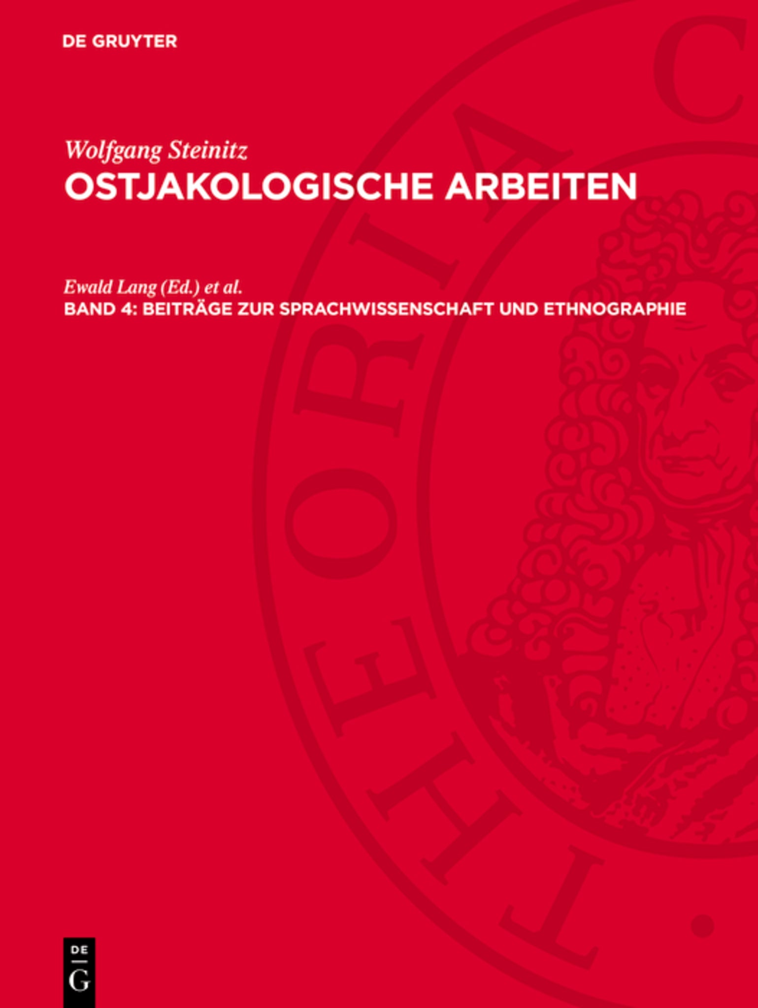 Beiträge zur Sprachwissenschaft und Ethnographie