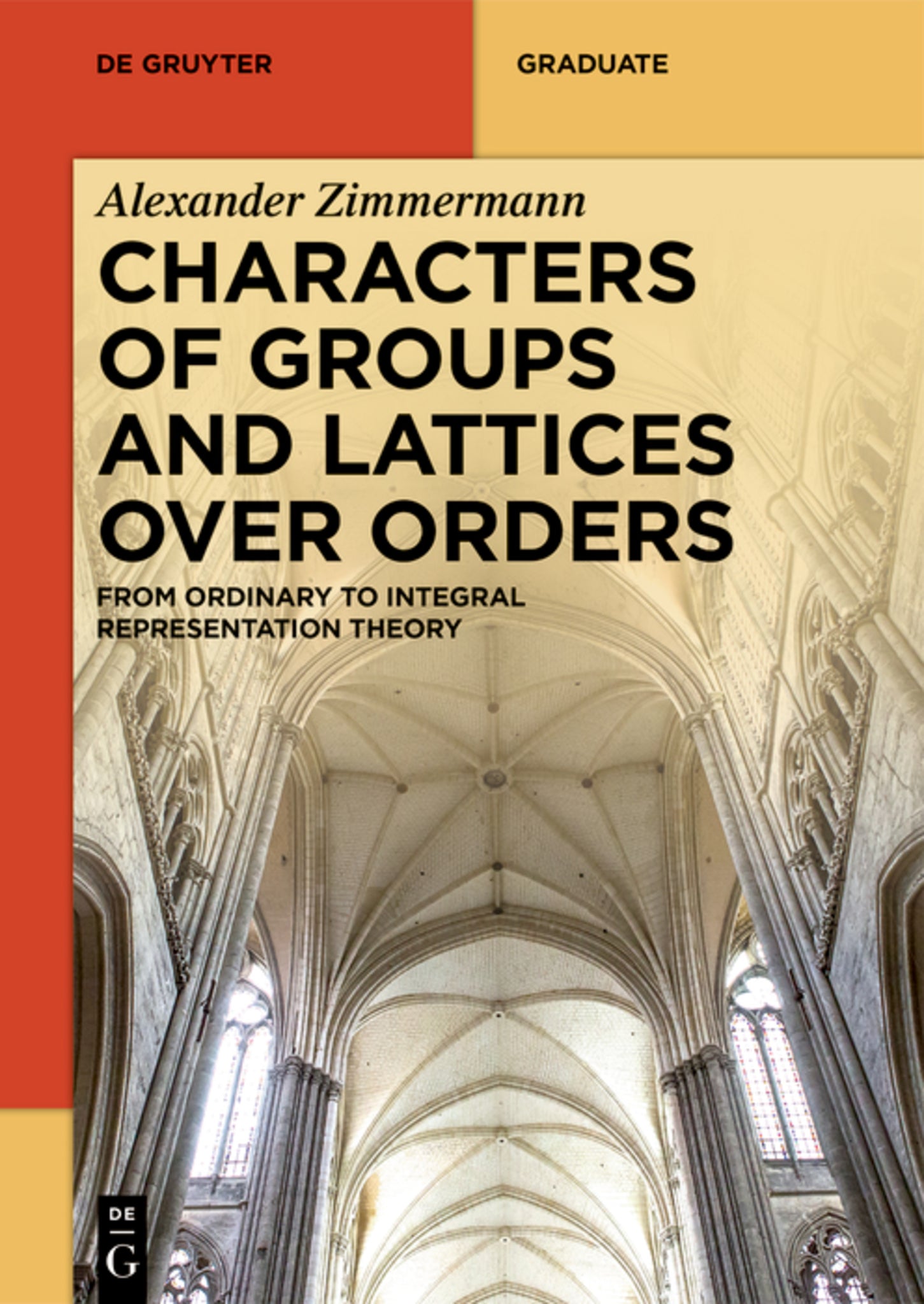 Cover image for Characters of Groups and Lattices over Orders ISBN 9783110702439