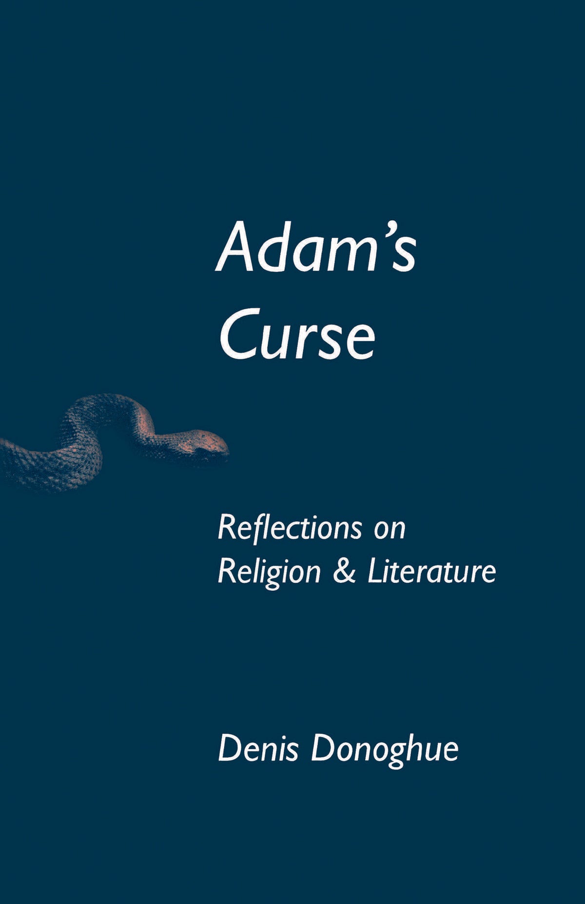 Cover image for Adam's Curse ISBN 9780268020095