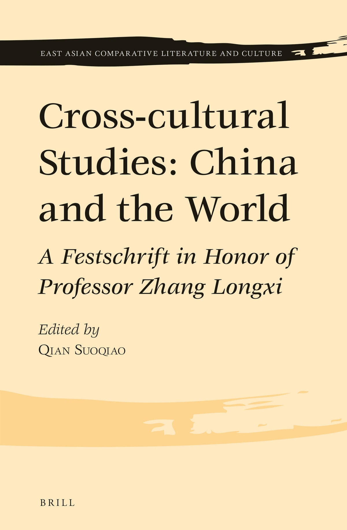 Cover image for Cross-cultural Studies: China and the World ISBN 9789004284944