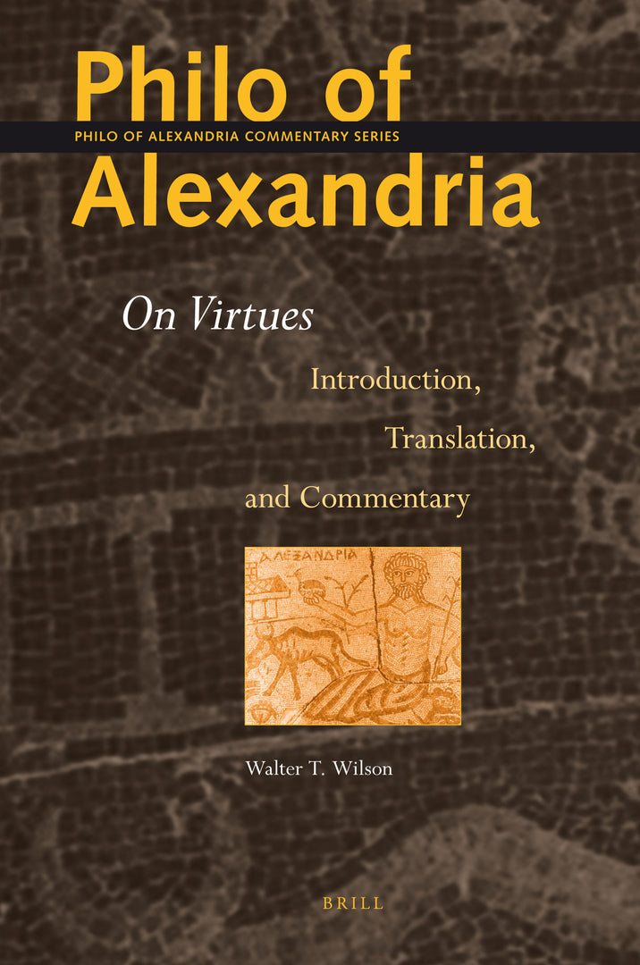 Cover image for Philo of Alexandria: On Virtues ISBN 9789004189072