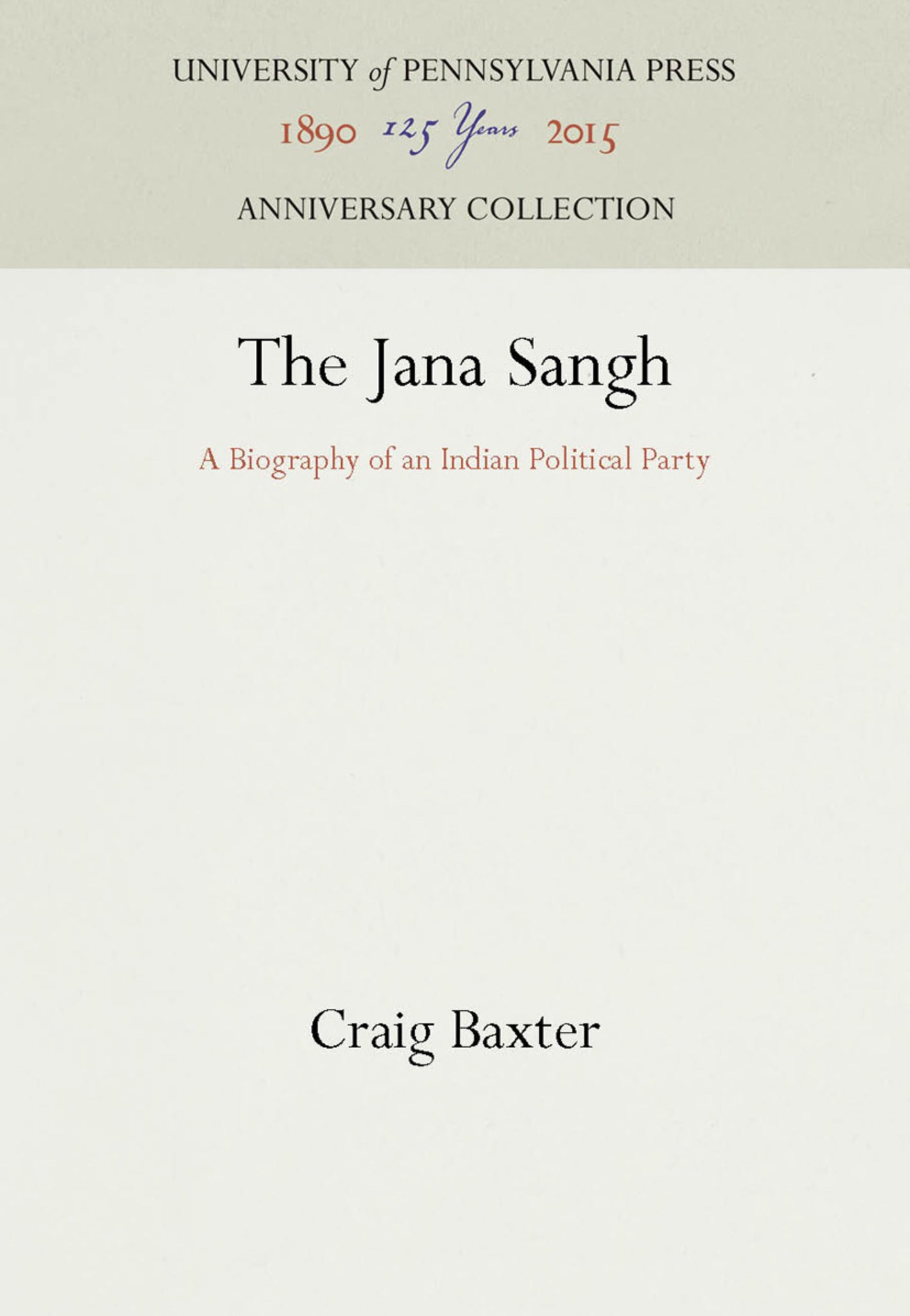 The Jana Sangh