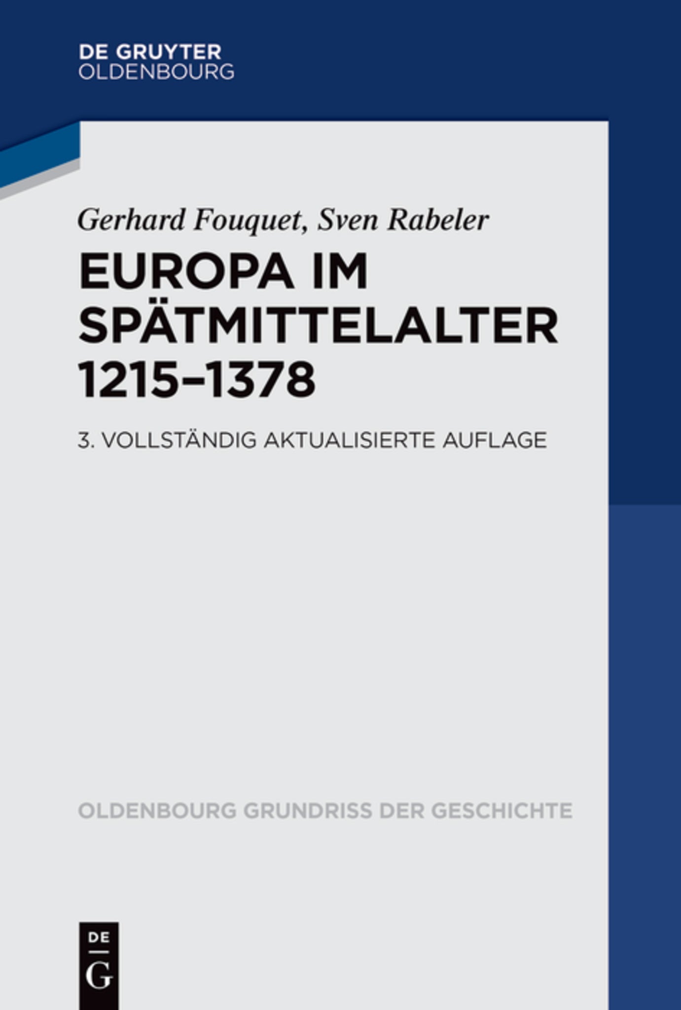 Europa im Spätmittelalter 1215–1378