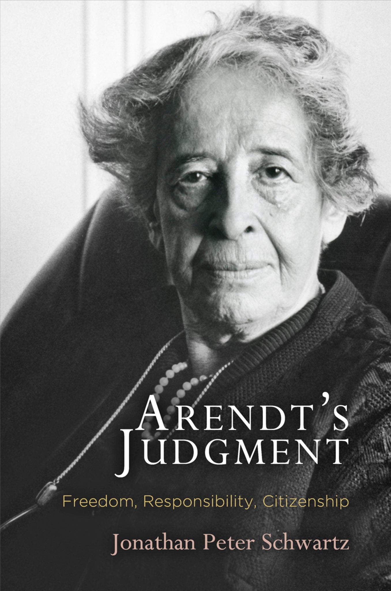 Cover image for Arendt's Judgment ISBN 9780812248142