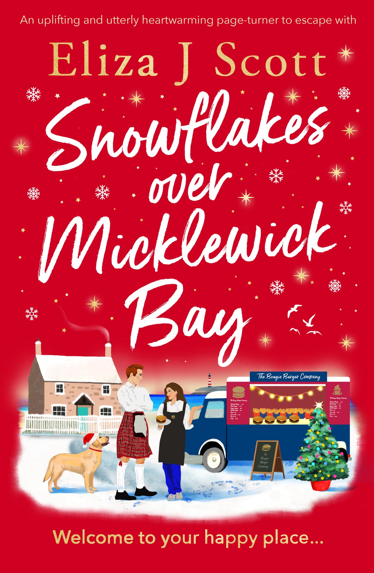 Cover image for Snowflakes Over Micklewick Bay ISBN 9781837003365