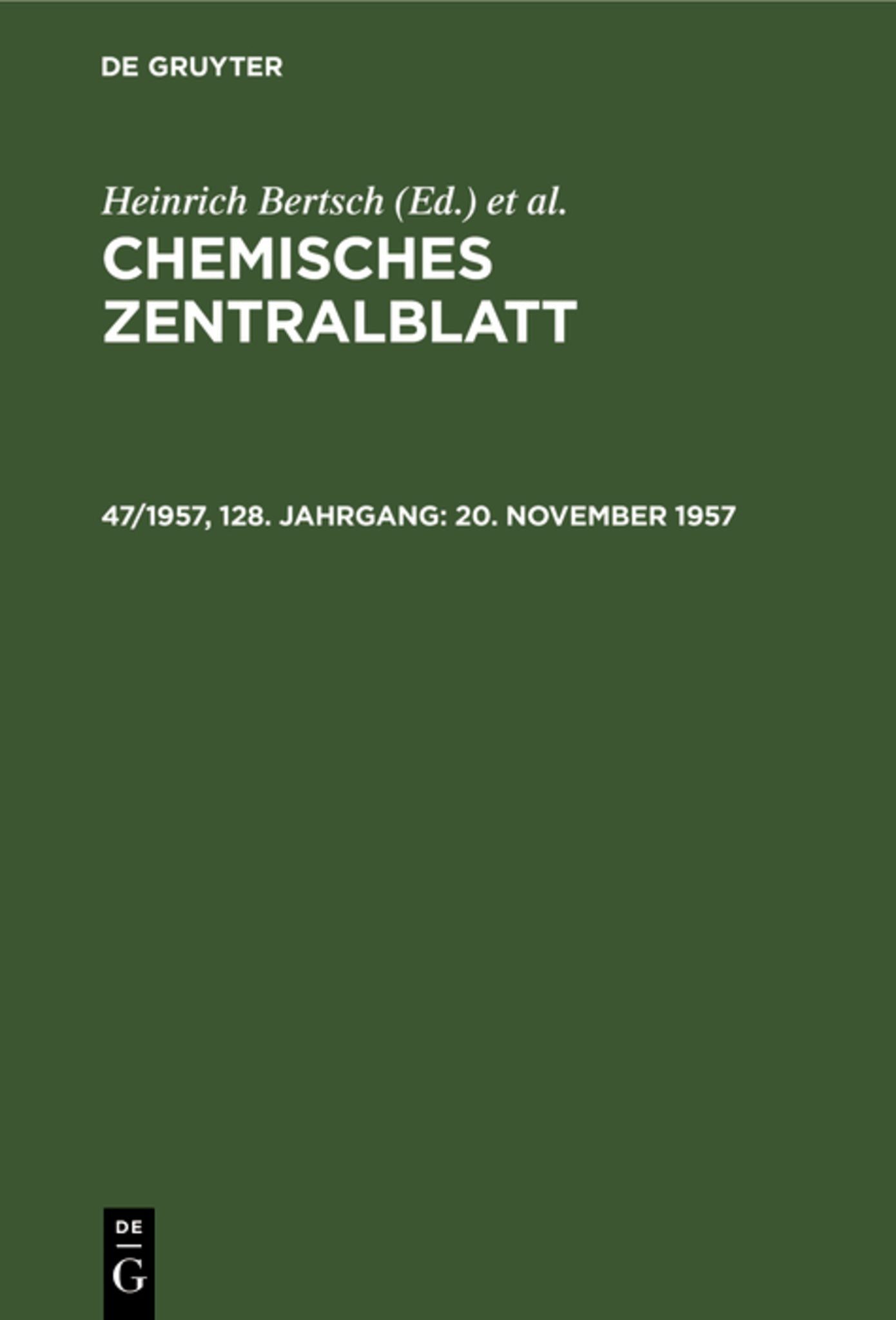20. November 1957
