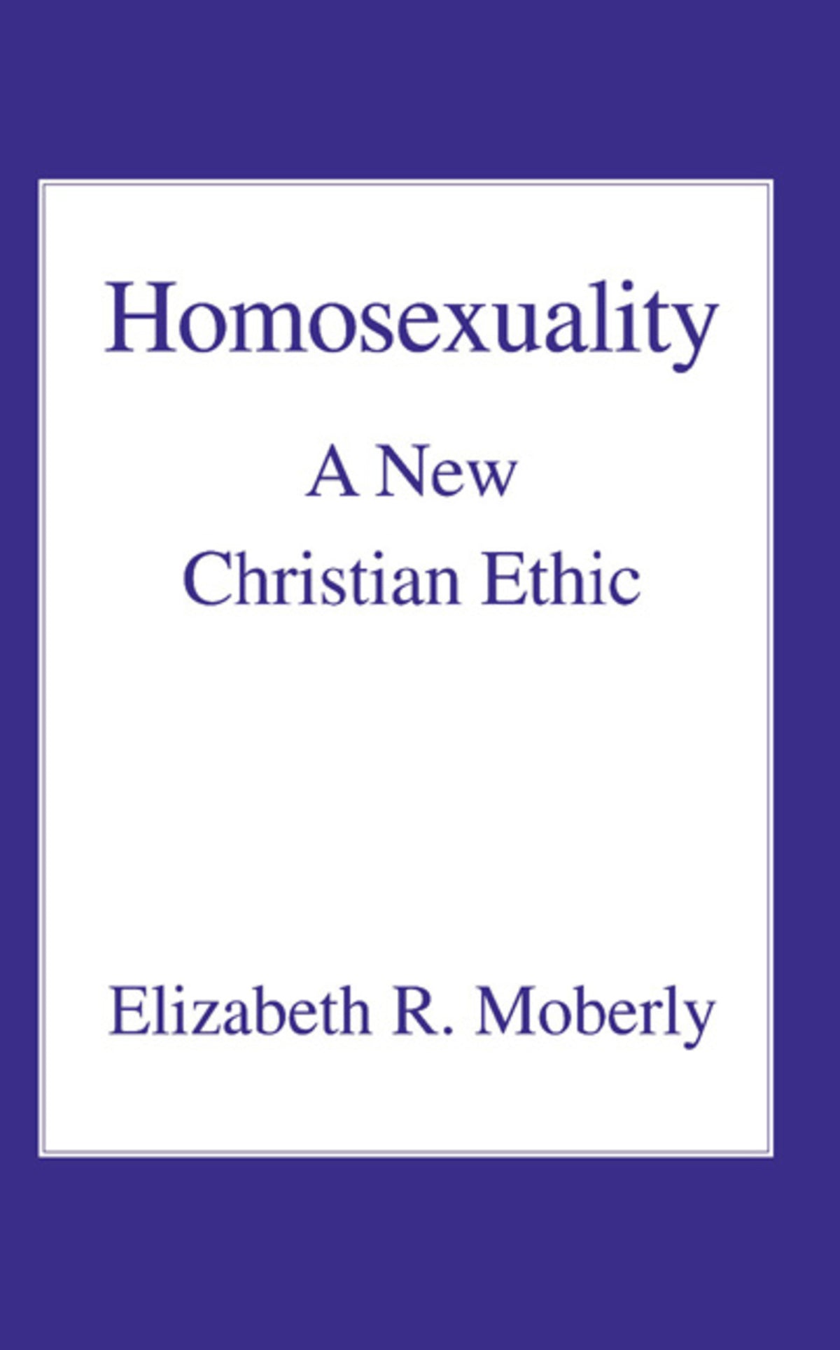 Cover image for Homosexuality ISBN 9780718830656