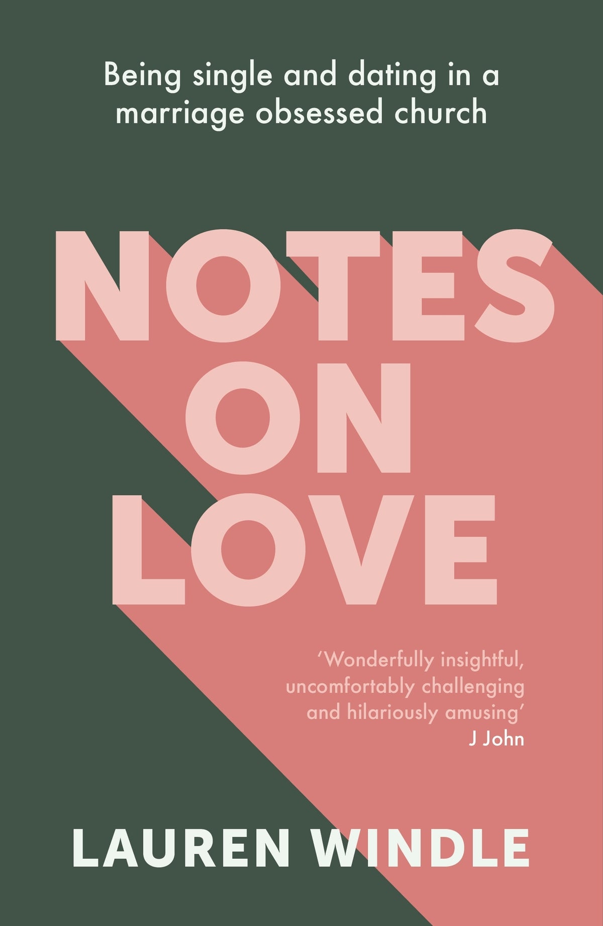 Cover image for Notes on Love ISBN 9780281085569