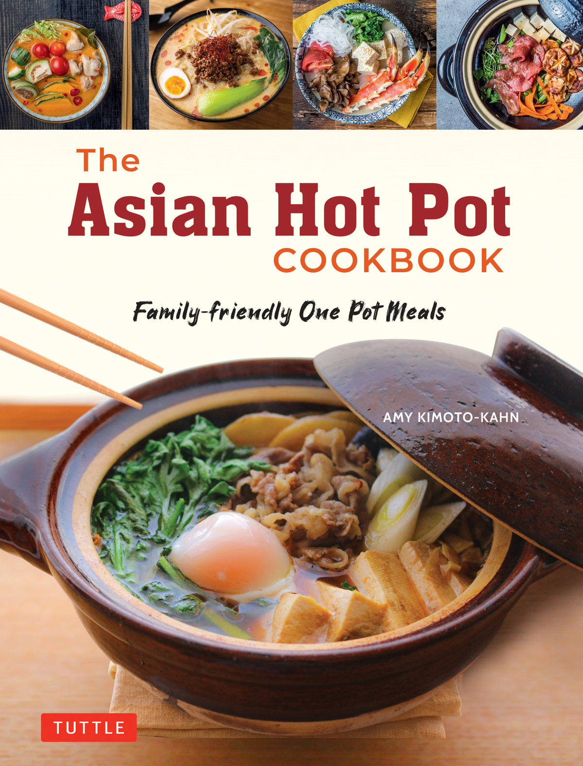 Cover image for The Asian Hot Pot Cookbook ISBN 9784805317198