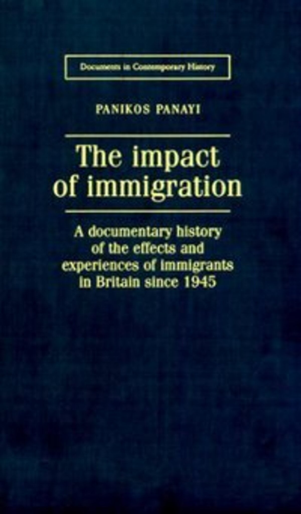 The impact of immigration