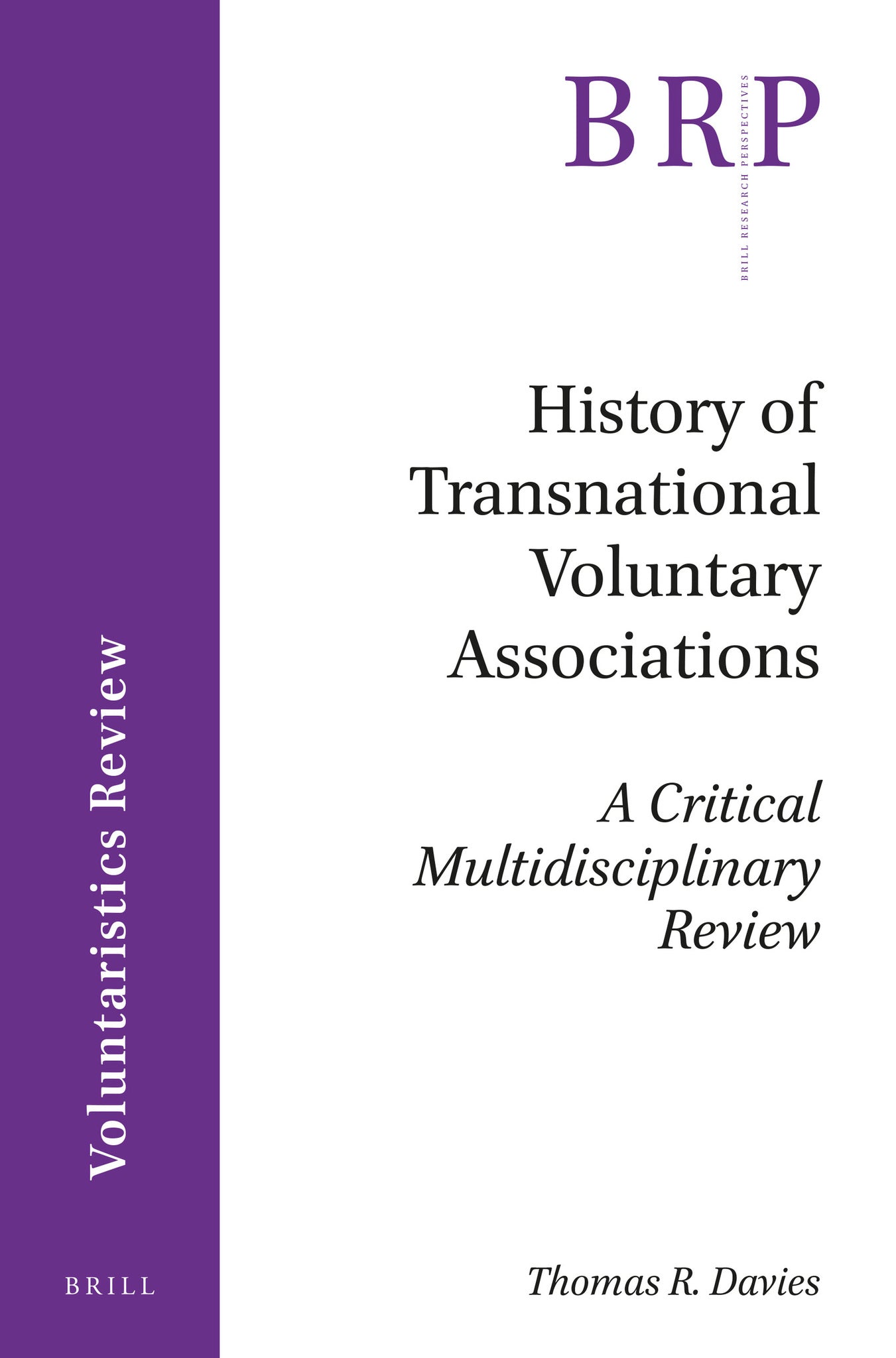 History of Transnational Voluntary Associations