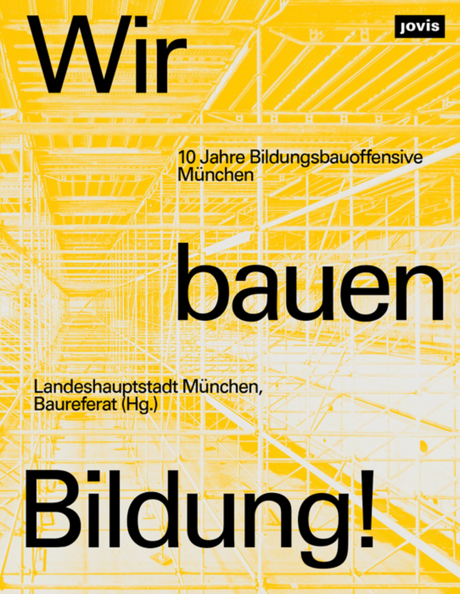 Cover image for Wir bauen Bildung! ISBN 9783986123055