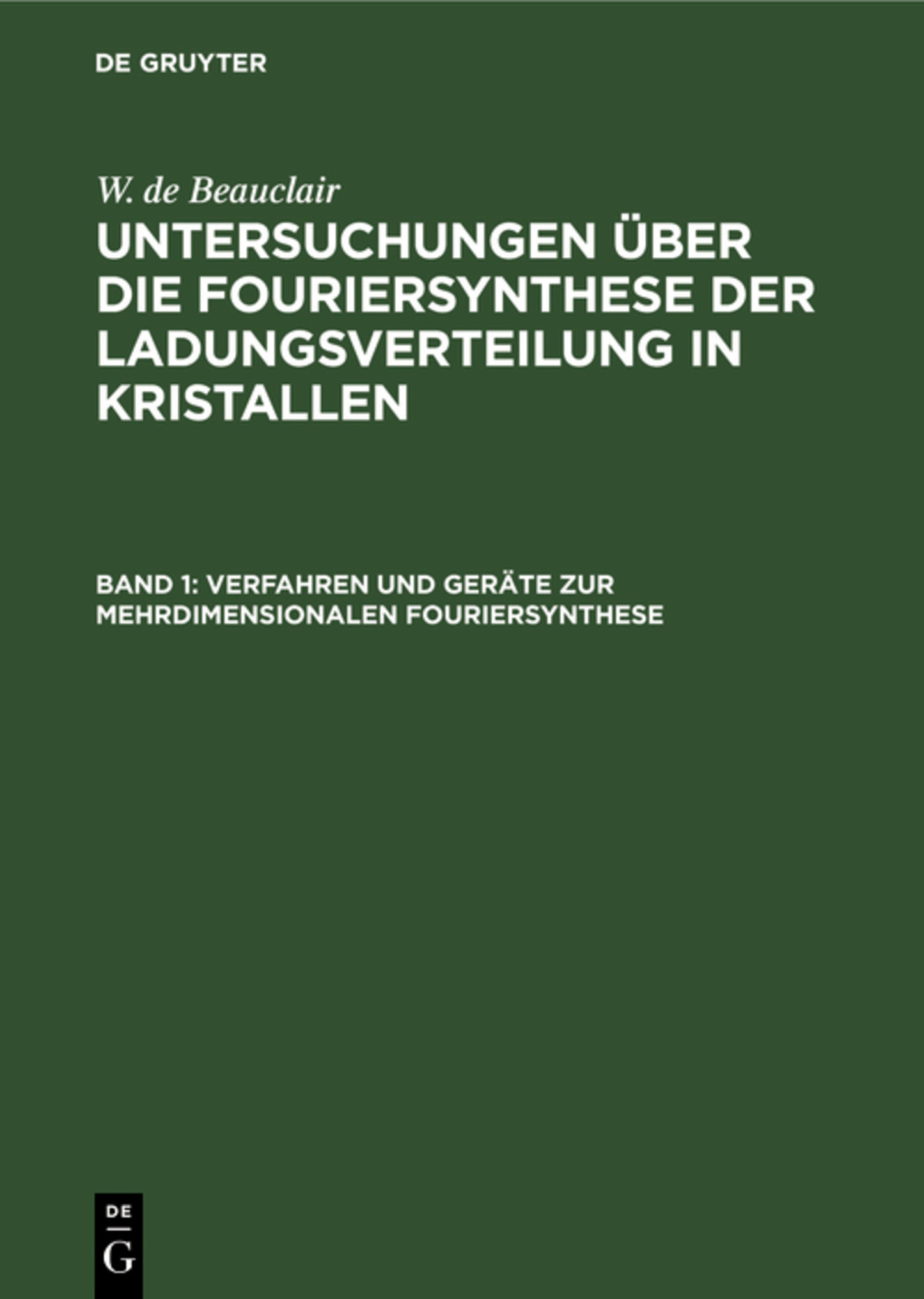 Verfahren und Geräte zur mehrdimensionalen Fouriersynthese