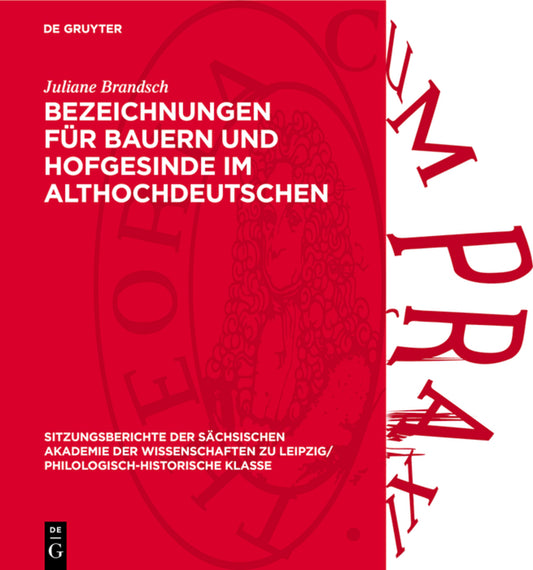 Bezeichnungen für Bauern und Hofgesinde im Althochdeutschen