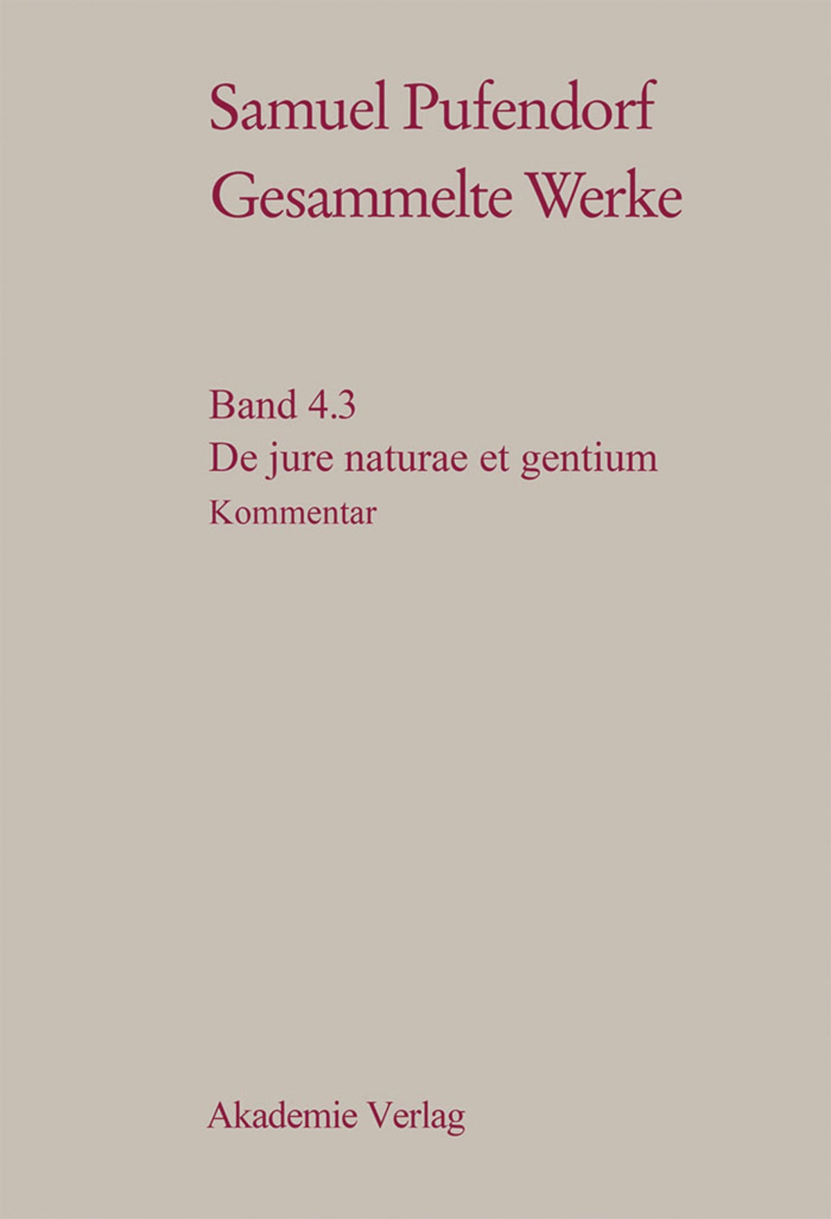 De jure naturae et gentium