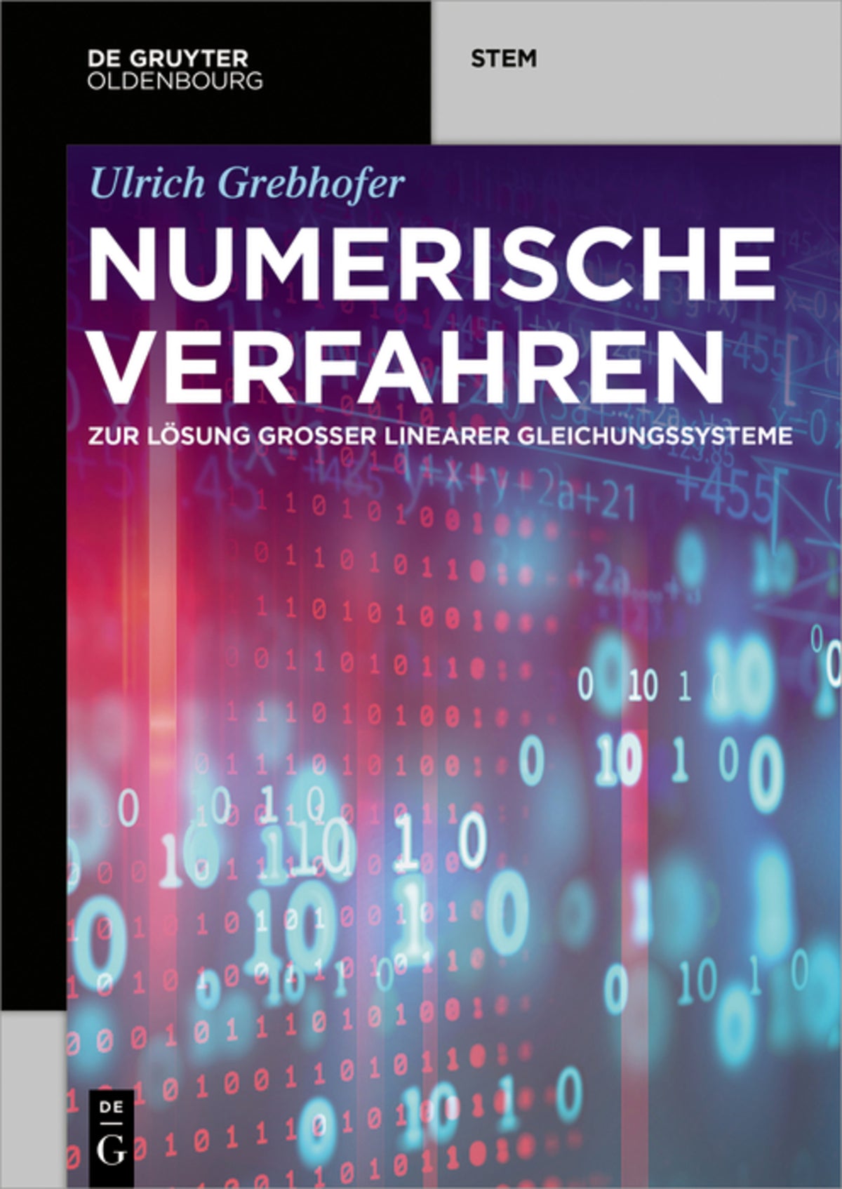 Cover image for Numerische Verfahren ISBN 9783110643626