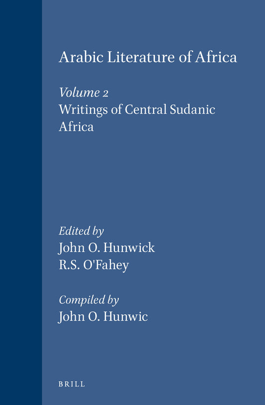 Arabic Literature of Africa, Volume 2