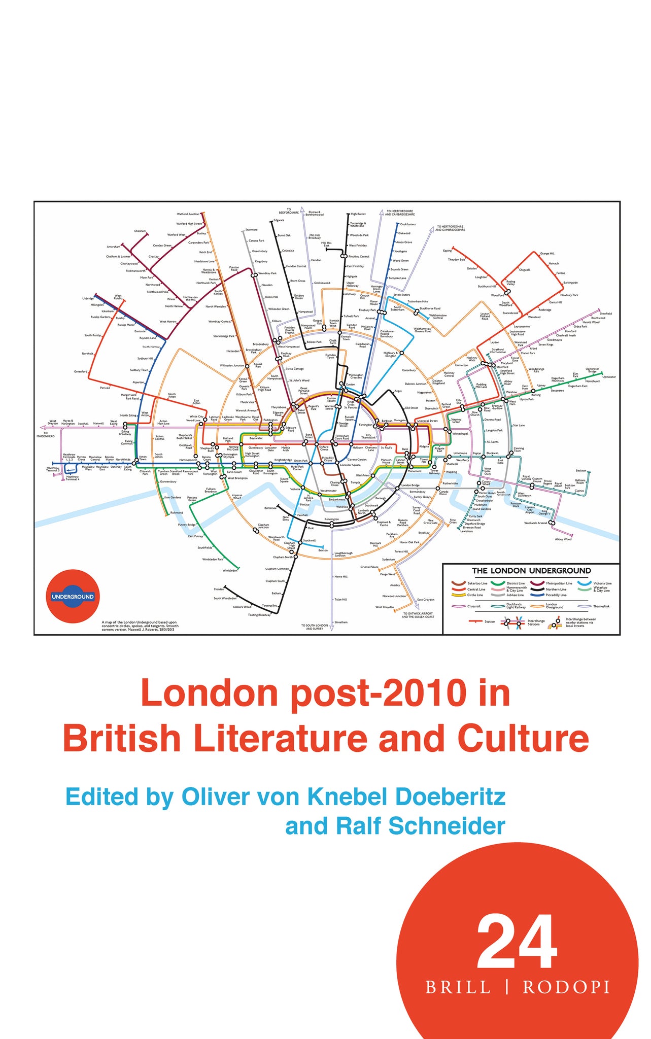 Cover image for London post-2010 in British Literature and Culture ISBN 9789004343993