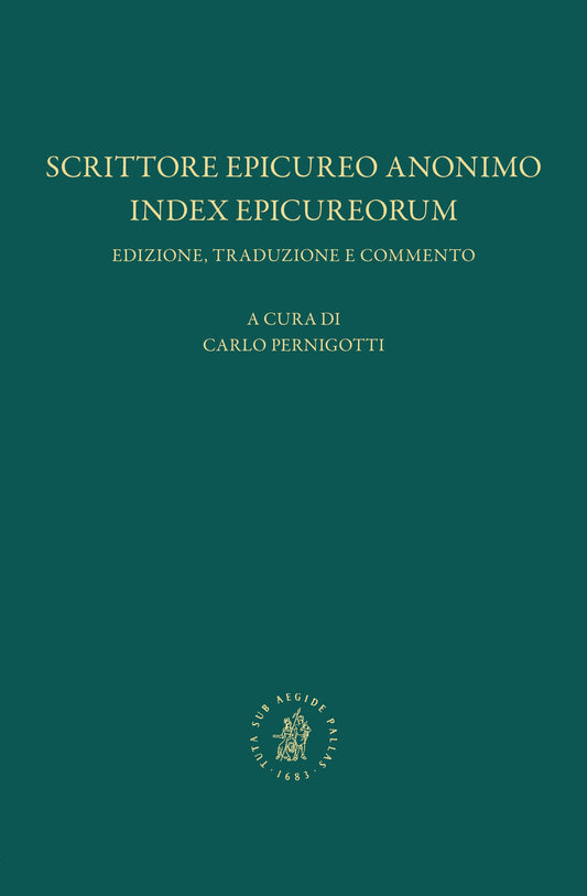 Scrittore epicureo anonimo, Index Epicureorum