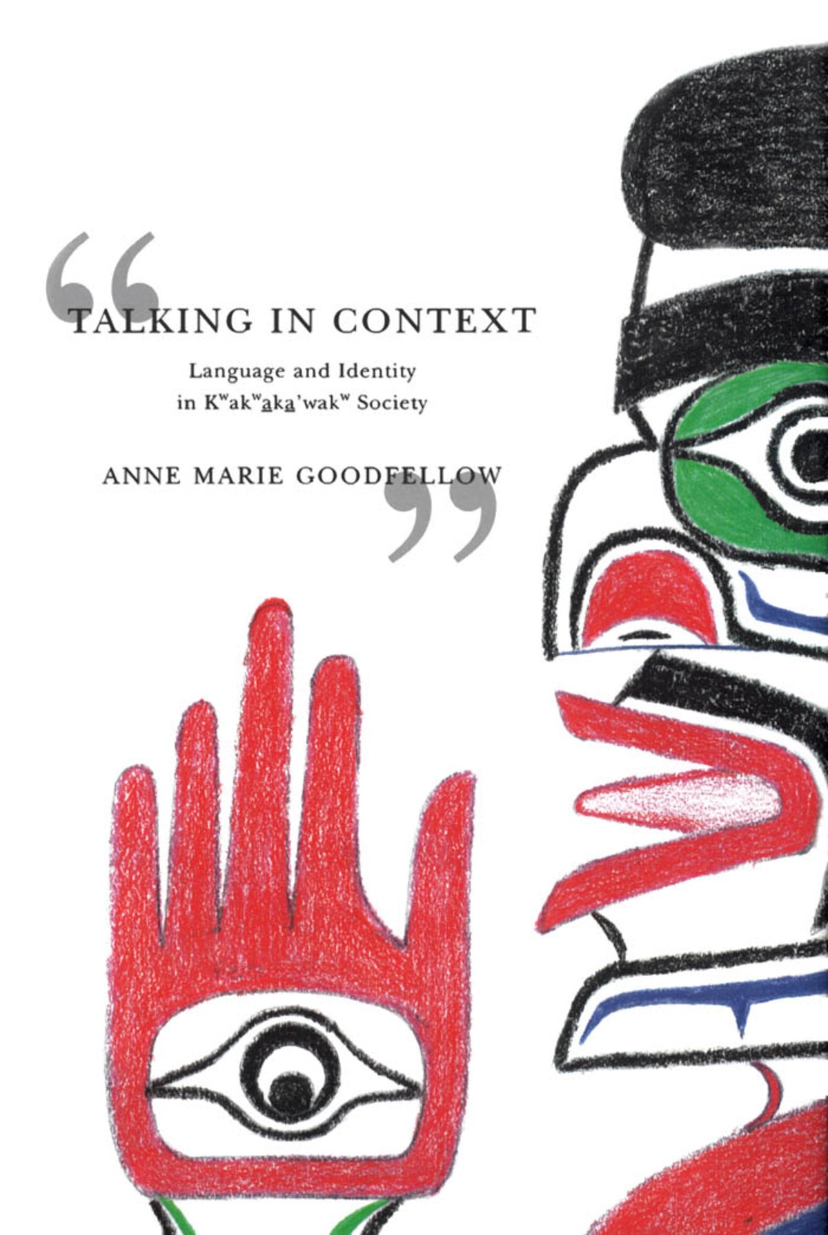 Cover image for Talking in Context ISBN 9780773572768