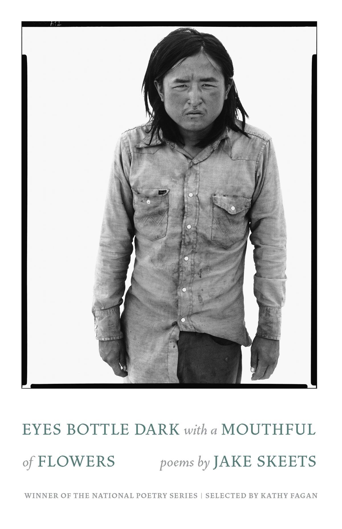 Cover image for Eyes Bottle Dark with a Mouthful of Flowers ISBN 9781571315205