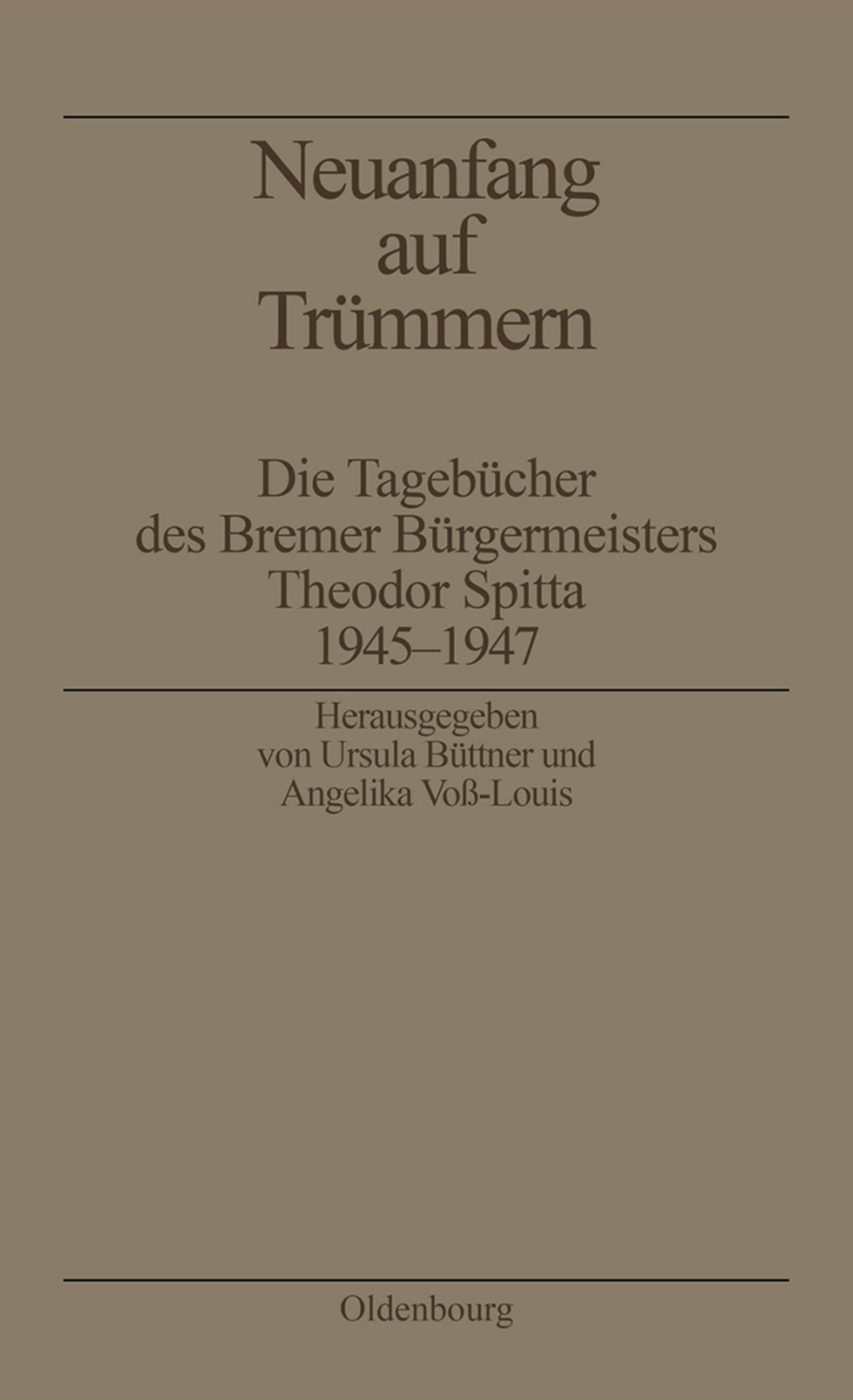 Neuanfang auf Trümmern