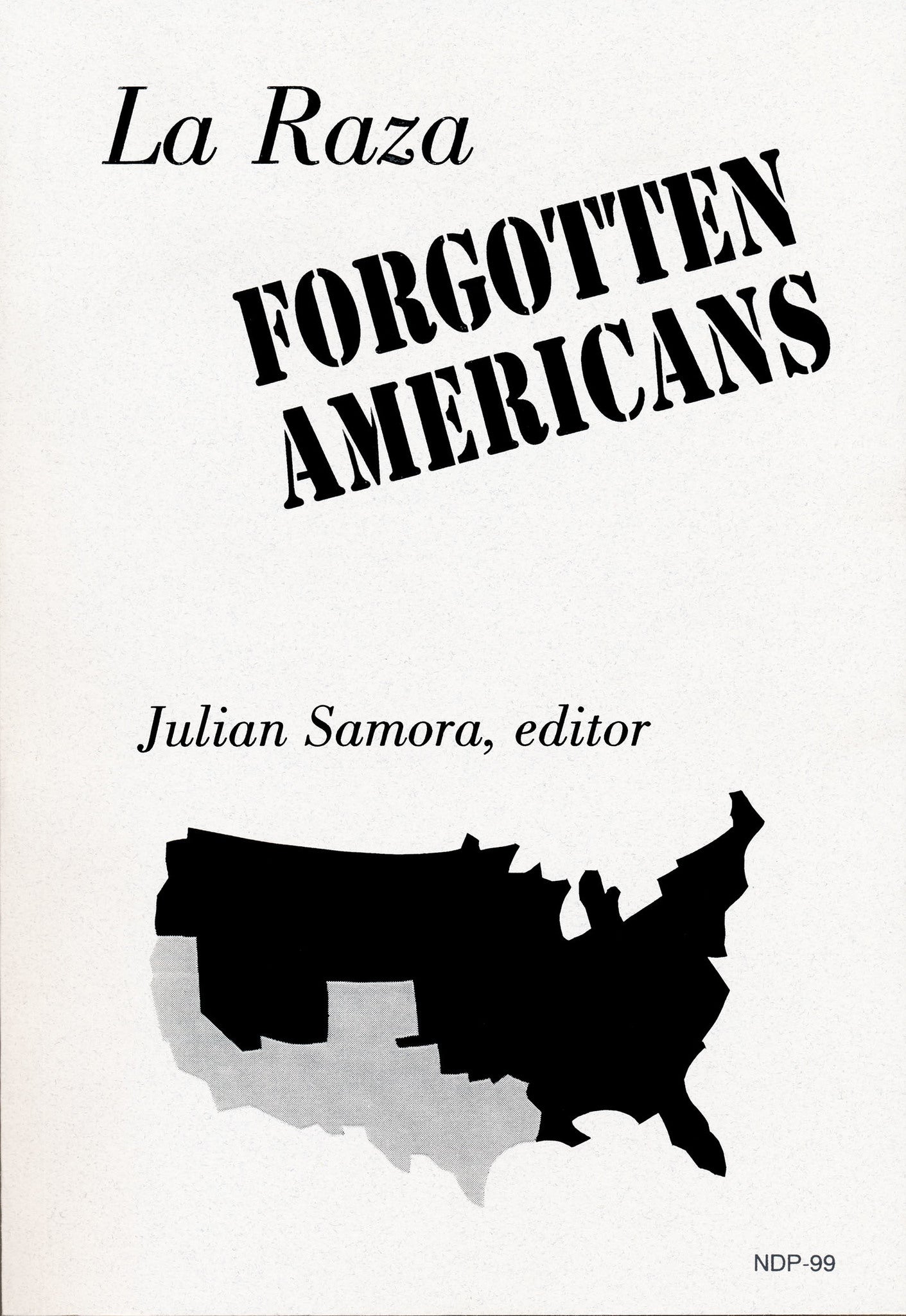 Cover image for La Raza ISBN 9780268003340