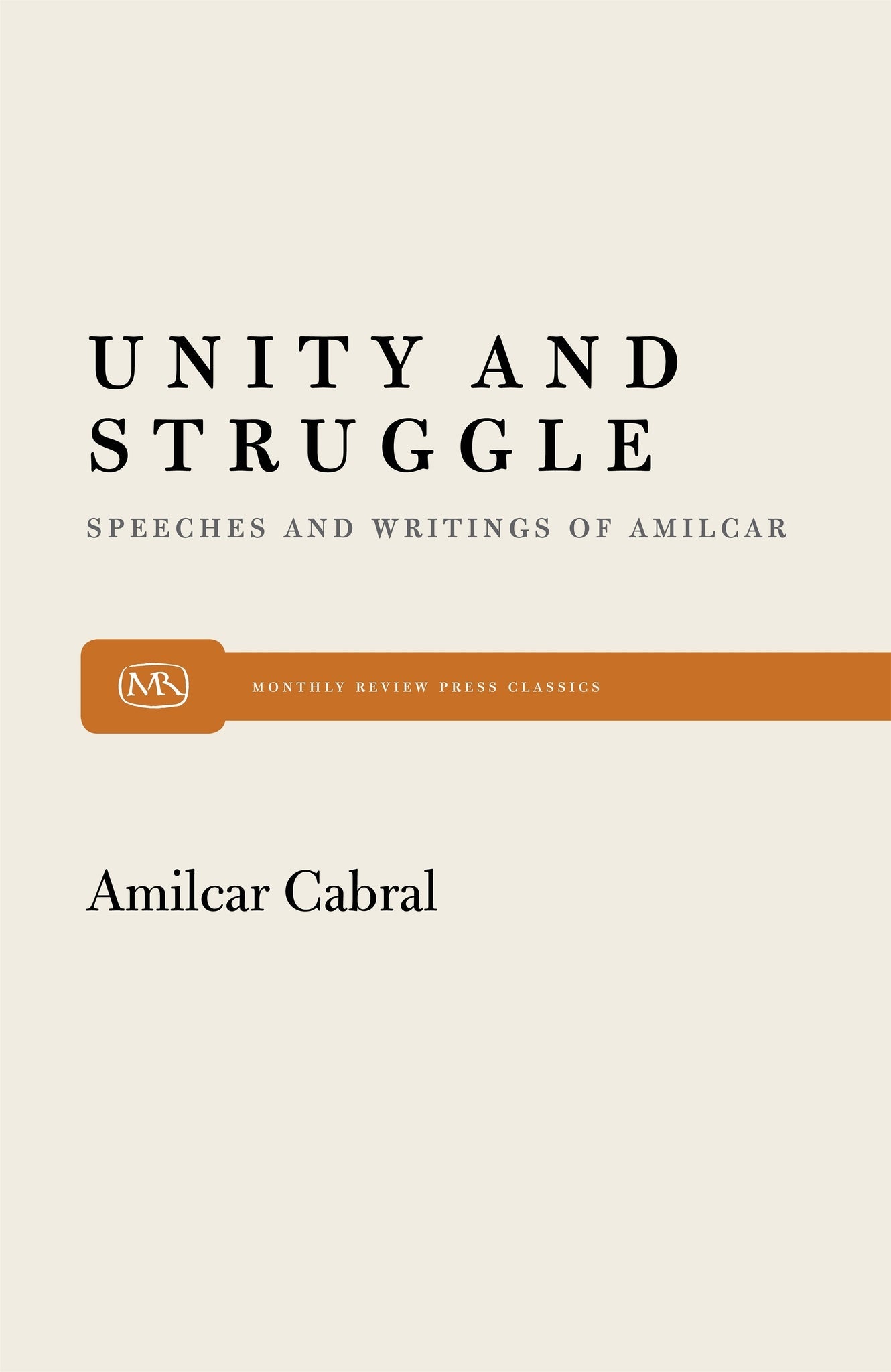 Cover image for Unity and Struggle ISBN 9781583678169