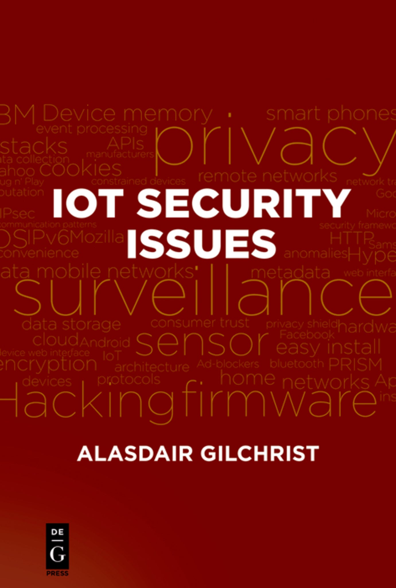 Cover image for IoT Security Issues ISBN 9781501514746