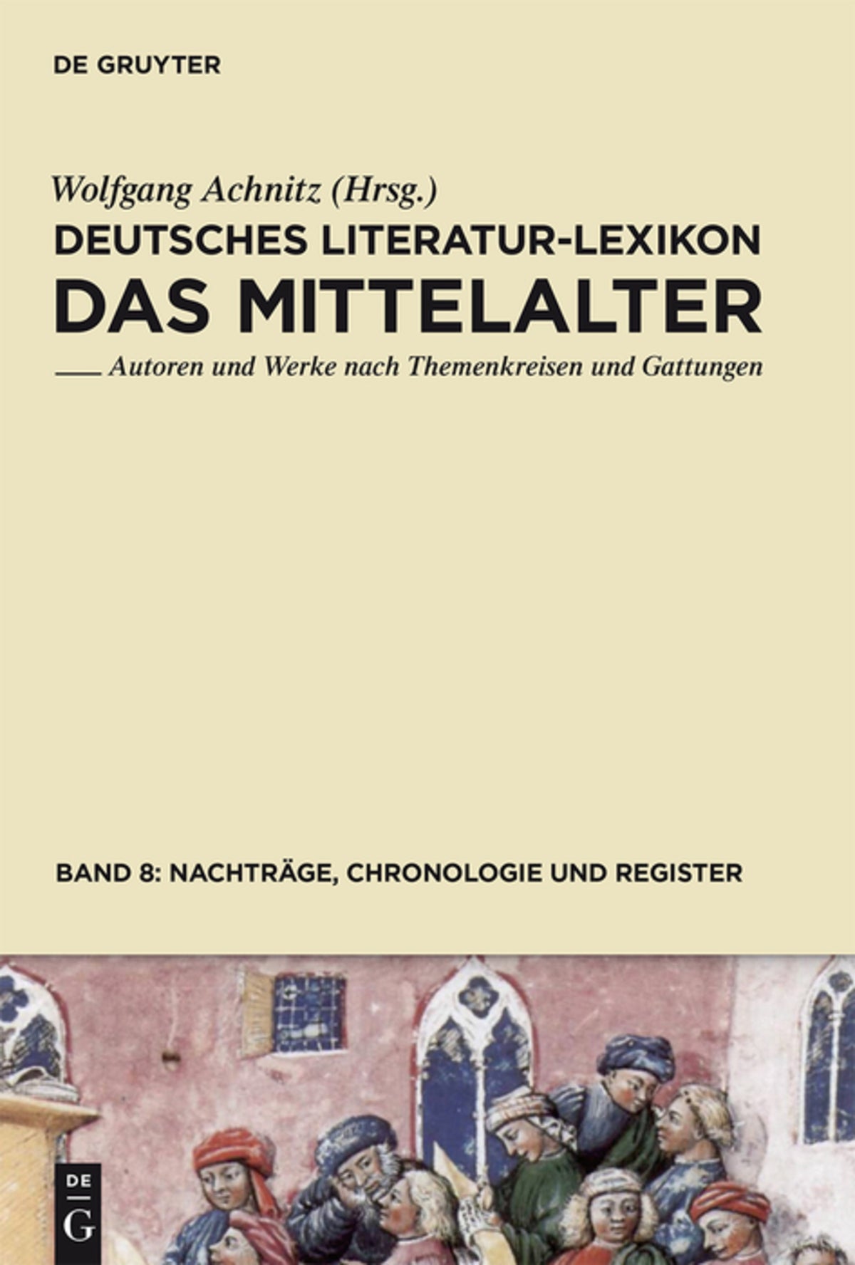 Cover image for Nachträge, Chronologie und Register ISBN 9783598249976