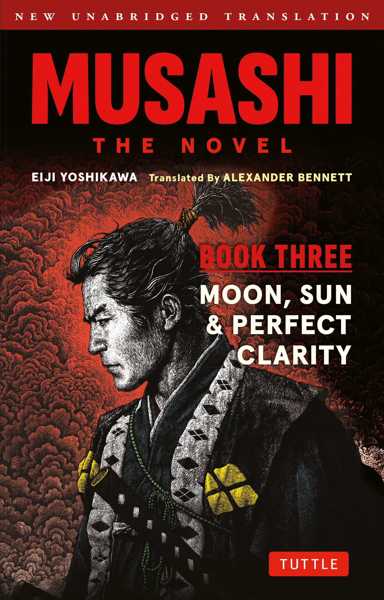 Cover image for Musashi: Book Three - Moon, Sun & Perfect Clarity- The Novel ISBN 9784805319420
