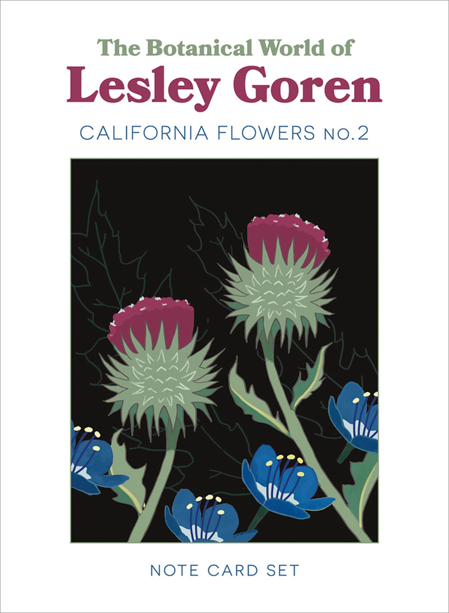 Cover image for The Botanical World of Lesley Goren ISBN 9781597145039