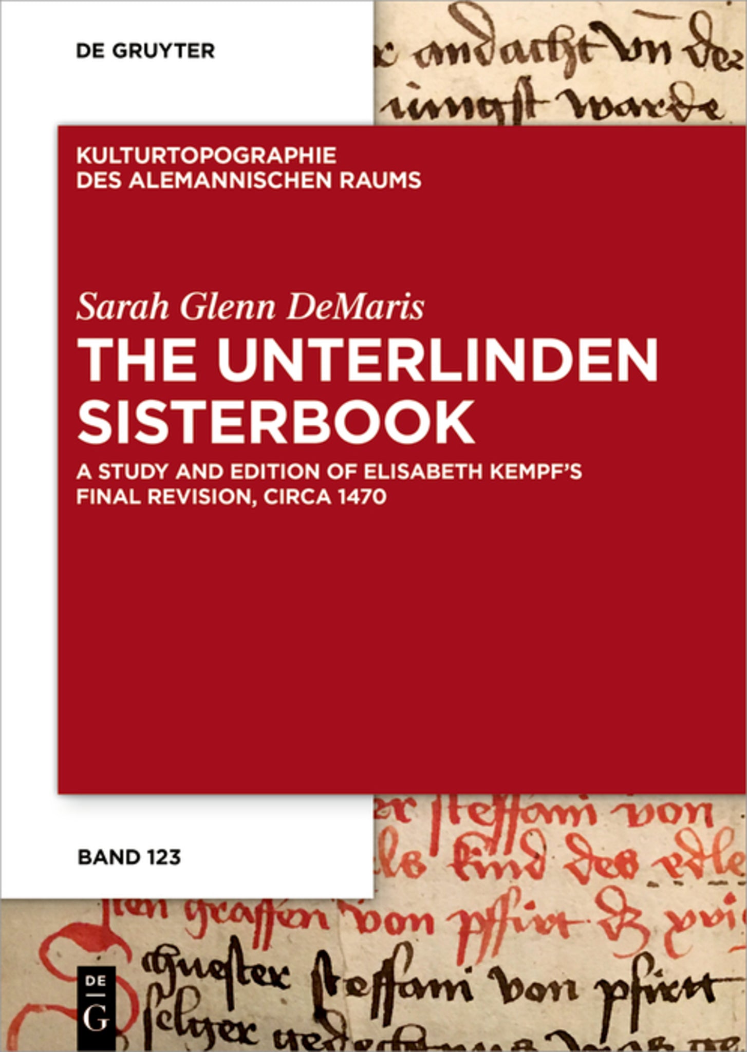 Cover image for The Unterlinden Sisterbook ISBN 9783111704722
